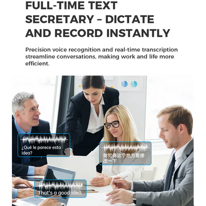 SENBONO M01pro Smart Translation Glasses 8MP Video Image Stabilization Real-time Translation 4K Smart Glasses with Camera